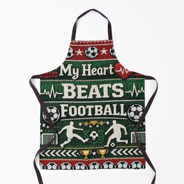 Item preview, My Heart Beats Football Heartbeat Passion Knitting Pattern designed and sold by Mauswohn.