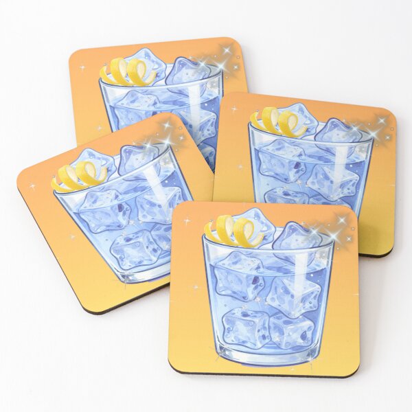 Item preview, Ice Water with Spiral Lemon Design designed and sold by chucktownjax.
