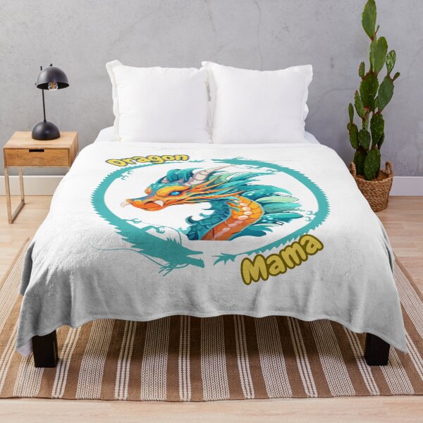 Item preview, Dragon Mama – Fierce Fantasy Dragon Mother Design | Dragon Lover Gift | Mythical Creature Art designed and sold by Anasalseady.