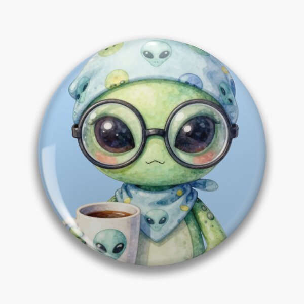 Item preview, Cuppa Capers, Alvin Alien designed and sold by Avalon Art.