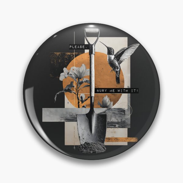 Item preview, Bury Me With It designed and sold by TV Junkie Shop.