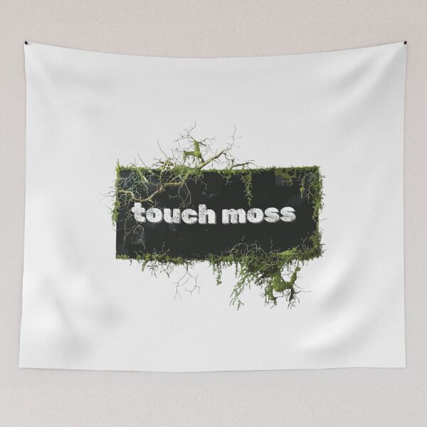 Item preview, Touch moss funny meme graphic designed and sold by halesyeahhh.