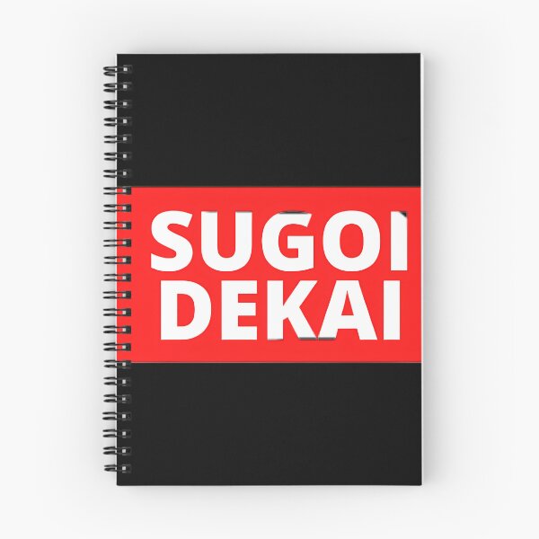 Item preview, Sugoi Dekai designed and sold by Davidemenna.