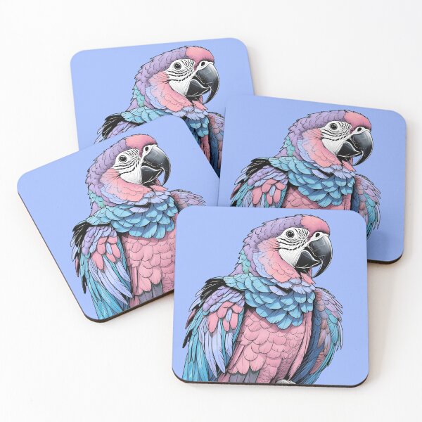 Item preview, Pastel Parrot Design! designed and sold by chucktownjax.