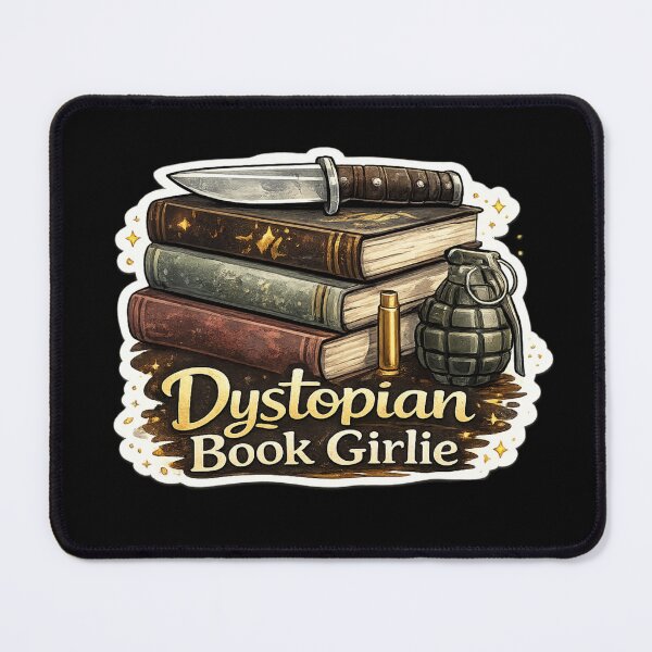 Item preview, Dystopian Book Girlie designed and sold by ouatisworld.