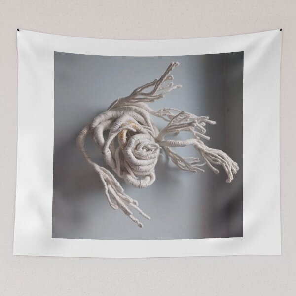 Item preview, Soft Mastodon bWhite Watercolor Waves designed and sold by Rishstrethphoto.