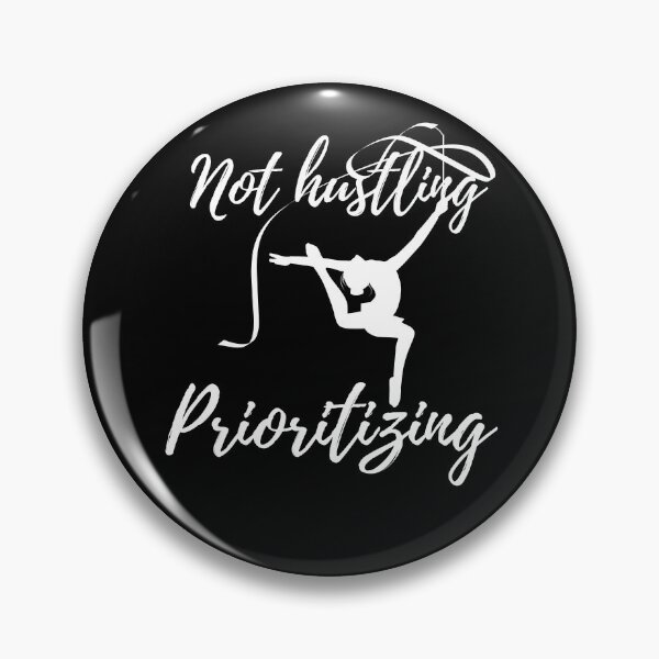 Item preview, Not Hustling, Prioritizing – Minimal Productivity & Focus Mindset designed and sold by ipot.