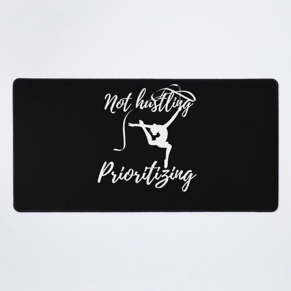 Item preview, Not Hustling, Prioritizing – Minimal Productivity & Focus Mindset designed and sold by ipot.