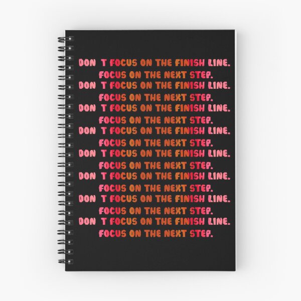Item preview, Focus On The Next Step Retro Typography Art designed and sold by NextStepCo.