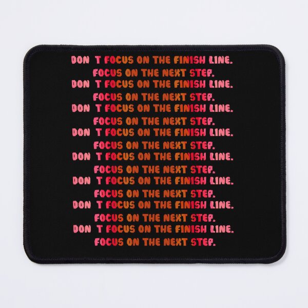 Item preview, Focus On The Next Step Retro Typography Art designed and sold by NextStepCo.