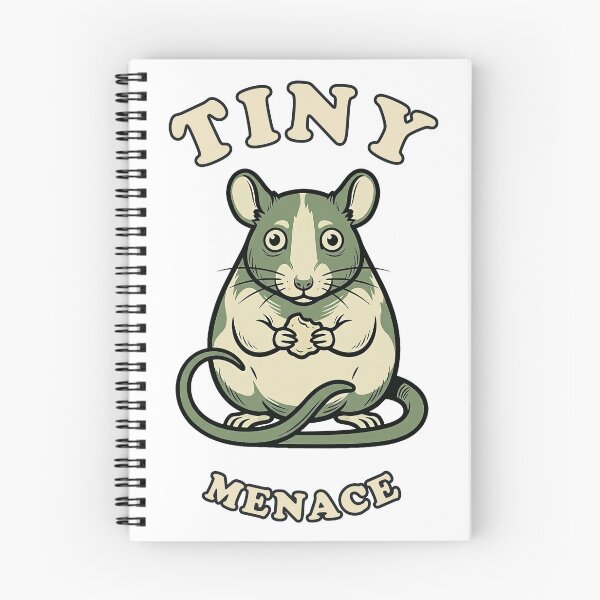 Item preview, Tiny Menace | Funny Chaotic Pet Rat Graphic designed and sold by Akio Saiko.