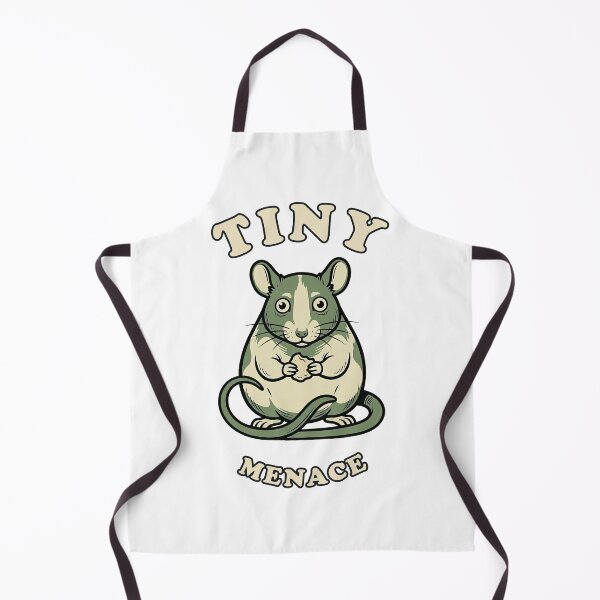 Item preview, Tiny Menace | Funny Chaotic Pet Rat Graphic designed and sold by Akio Saiko.