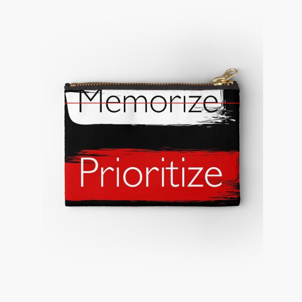 Item preview, Don’t Memorize, Prioritize – Smart Study & Productivity designed and sold by ipot.