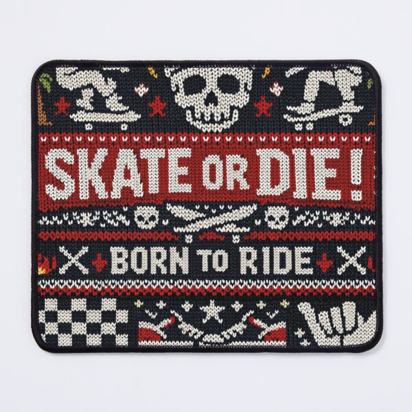 Item preview, Skate or Die Born to Ride Skateboard Knitting Pattern designed and sold by Mauswohn.