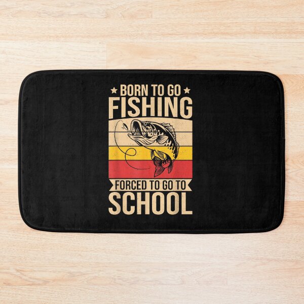 Item preview, Boys Fishing Shirt Kids Men Born to Go Fishing Forced School designed and sold by Boutkimaewab.