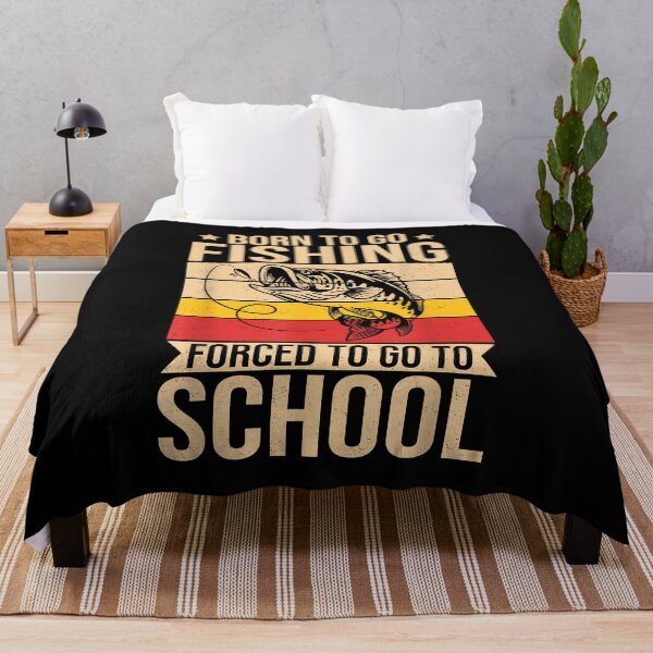 Item preview, Boys Fishing Shirt Kids Men Born to Go Fishing Forced School designed and sold by Boutkimaewab.