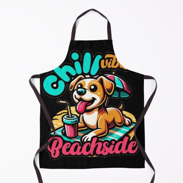 Item preview, Chill Vibes Beachside - Happy Dog Summer Vacation designed and sold by GenZFashion000.