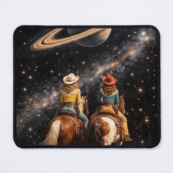 Item preview, Space Cowgirls Saturn Riders Cosmic Western Portrait designed and sold by Vicky021.