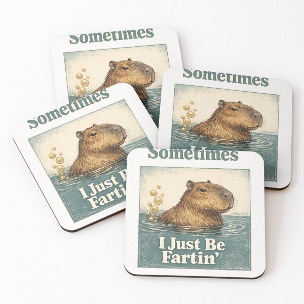 Item preview, Sometimes I Just Be Fartin' design funny fart humor meme designed and sold by Pawsome Quotes.