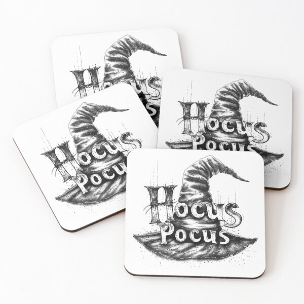 Item preview, Hocus Pocus Witch Hat Design | Spooky Halloween Magic Typography Art designed and sold by inkoutninja.
