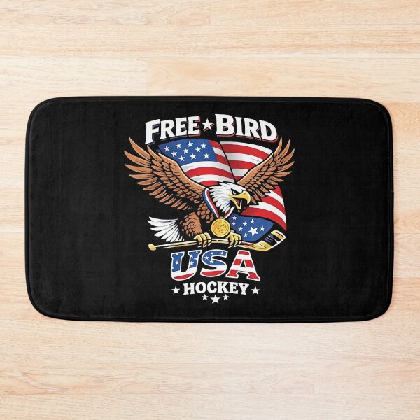 Item preview, Free Bird USA Hockey eagle designed and sold by GigiBonny.