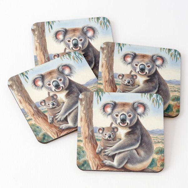 Item preview, Mother Koala and Baby designed and sold by Kirrindy Designs.
