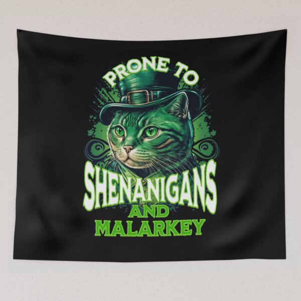 Item preview, Prone To Shenanigans and Malarkey  designed and sold by TheEndDesign.