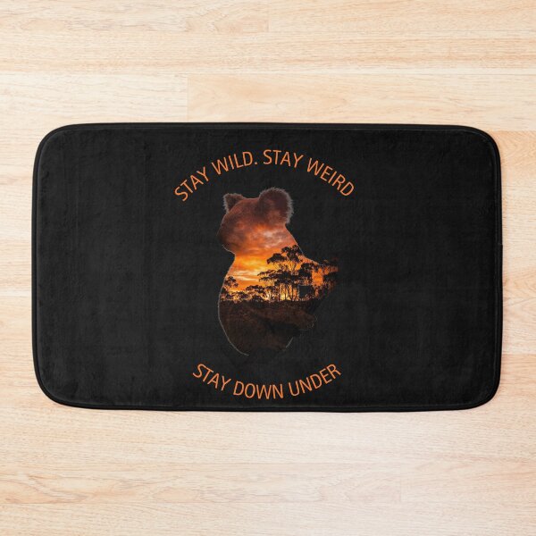 Item preview, Stay Wild Stay Weird Down Under - Aesthetic Koala Double Exposure Art designed and sold by FlagWarsStore.