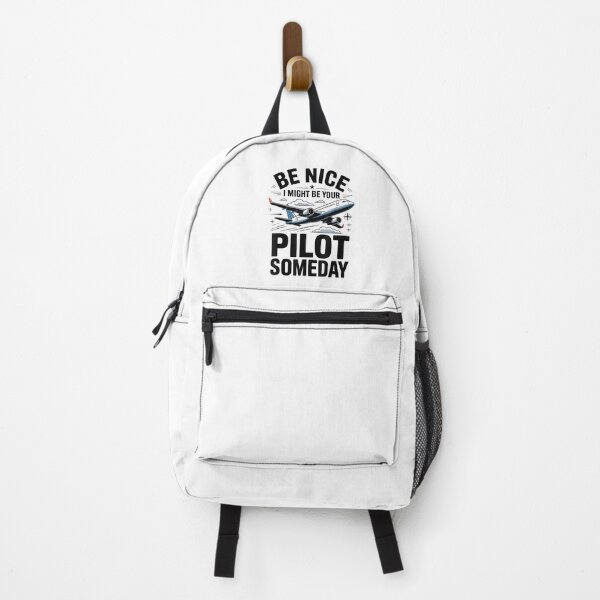 Item preview, Be Nice I Might Be Your Pilot Someday Funny Pilot Aviation designed and sold by Boutkimaewab.