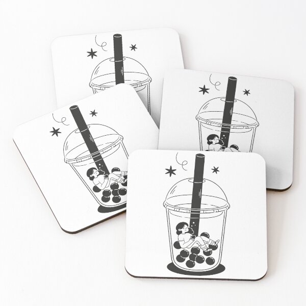 Item preview, Bubble Tea Lovers designed and sold by mcraft studio.