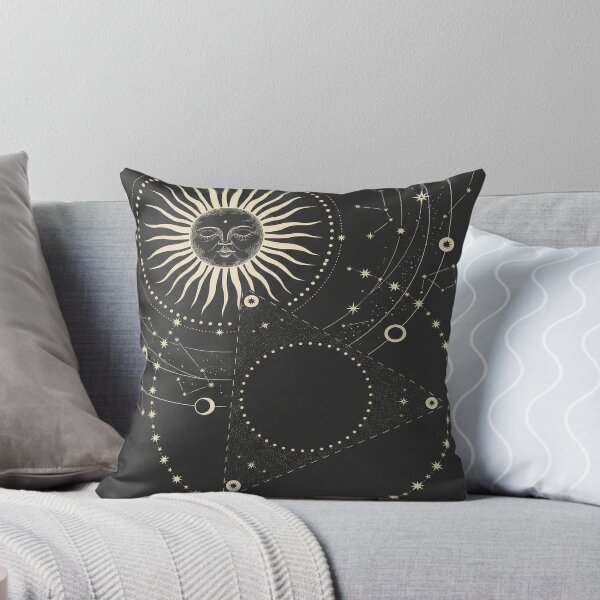 Item preview, Celestial Sun and Stars Illustration designed and sold by ChiqueAvenue.