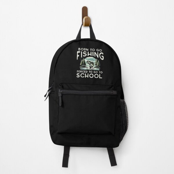 Item preview, Born To Fishing Forced Go School Funny Boys Kids Youth Men designed and sold by Boutkimaewab.