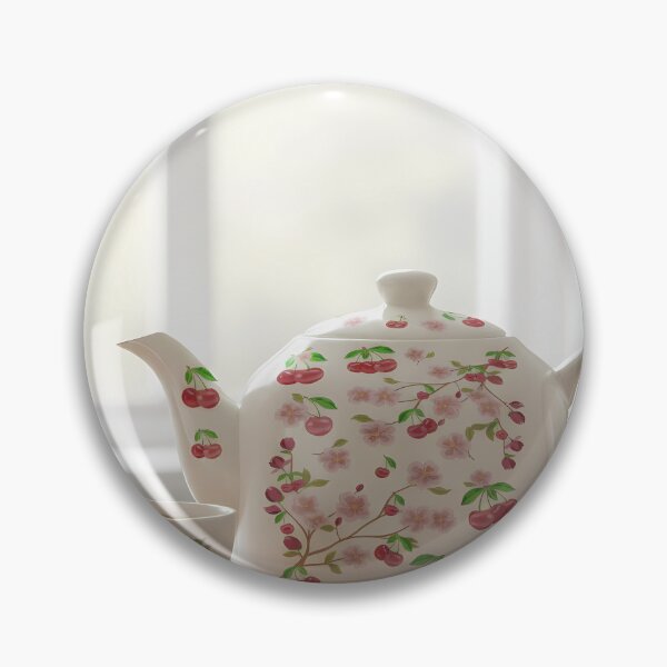 Item preview, Cherry Blossom Teapot and Cup Set designed and sold by ChiqueAvenue.