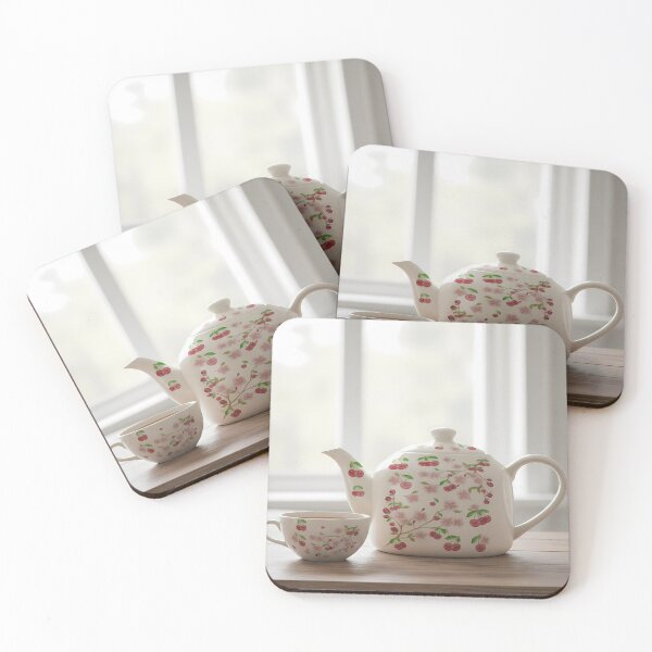 Item preview, Cherry Blossom Teapot and Cup Set designed and sold by ChiqueAvenue.