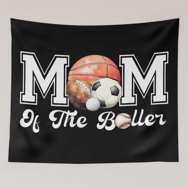 Item preview, Mom of The Birthday Boller Born 2 Ball Matching Family Party designed and sold by AlanYYoder.