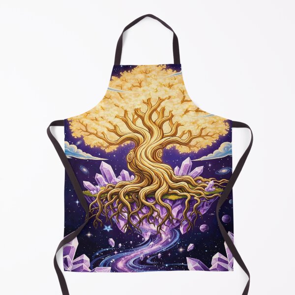 Item preview, Cosmic Tree of Life with Crystals designed and sold by ChiqueAvenue.