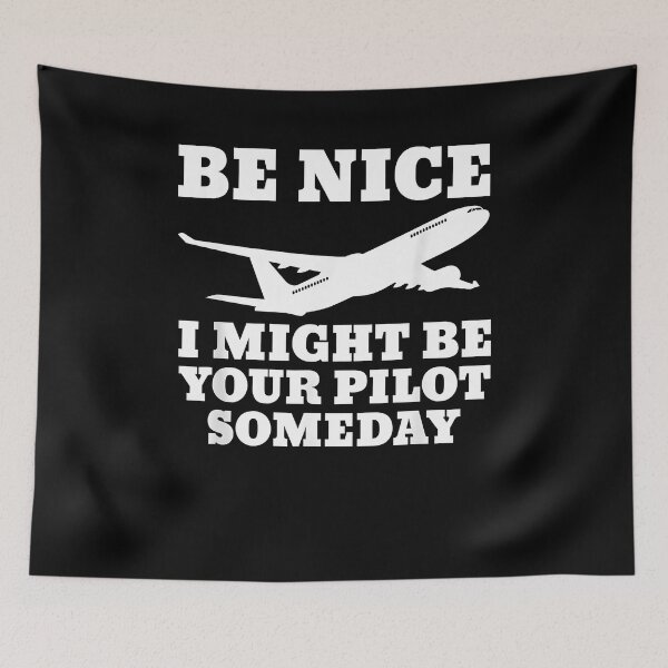 Item preview, Funny Pilot I Might Be Your Pilot Someday Aviation Airplane designed and sold by Boutkimaewab.