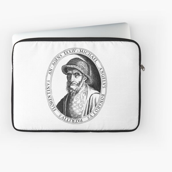 Michelangelo, Italian Renaissance Man Laptop Sleeve
