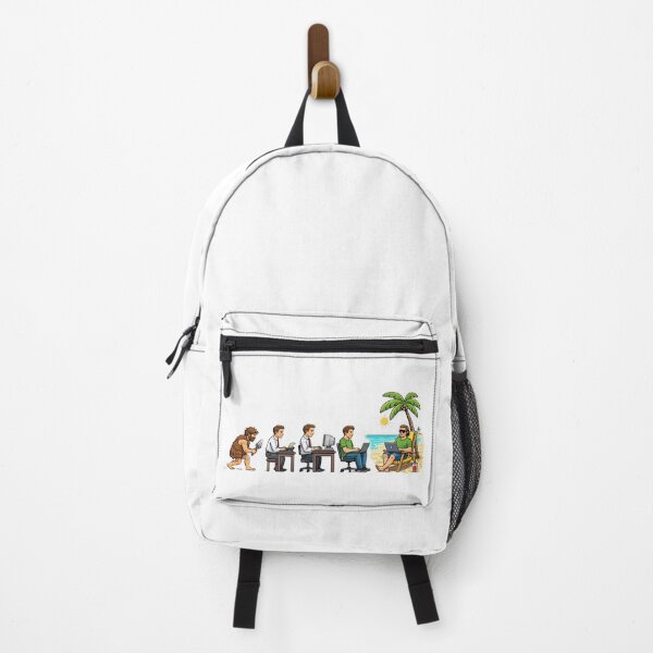 Item preview, Remote Work Evolution Digital Nomad Work From Anywhere Funny Design designed and sold by ZYNORAworld.