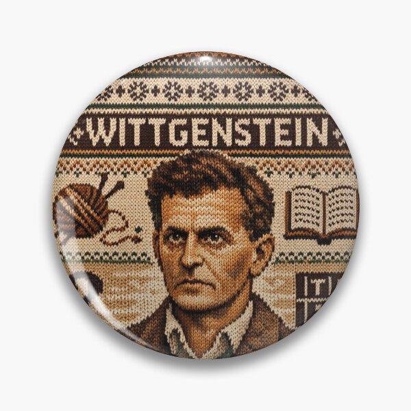 Artikelvorschau, Ludwig Wittgenstein Philosophie Logik Strickmuster entworfen und verkauft von Mauswohn.