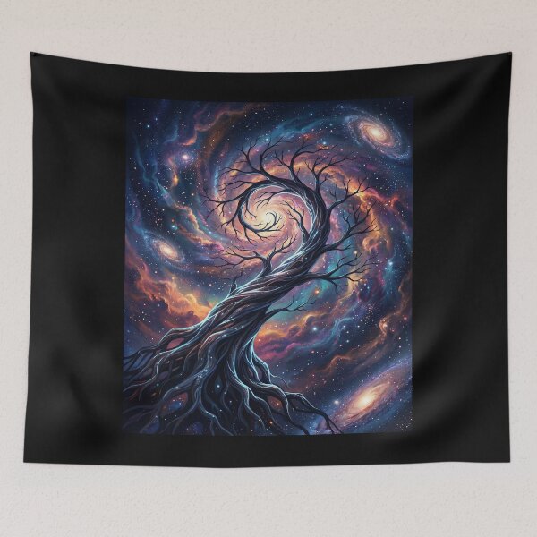 Item preview, Cosmic Tree of Life designed and sold by ChiqueAvenue.