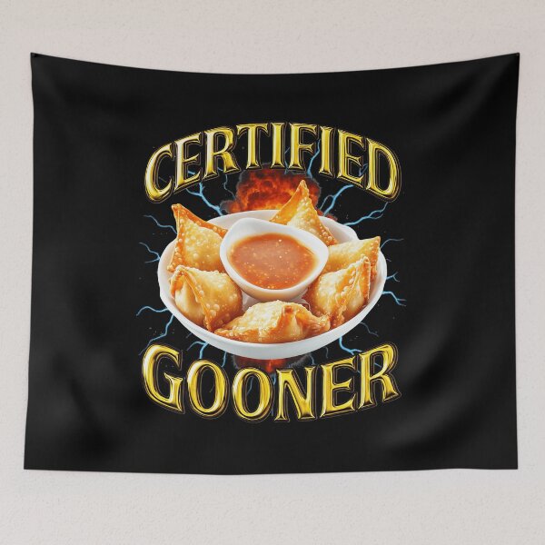 Item preview, Certified Gooner Funny Crab Rangoon Y2K Bootleg  designed and sold by tadmercado.