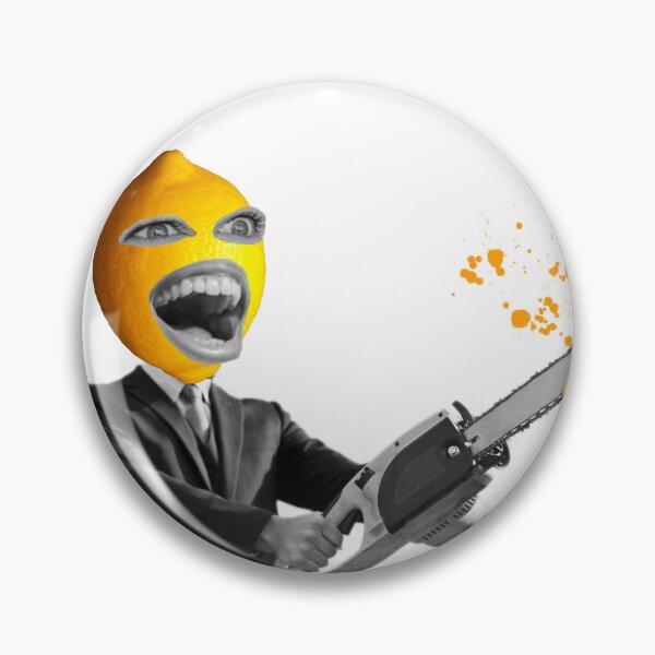 Item preview, Angry Lemon with Chainsaw designed and sold by MacRaith.