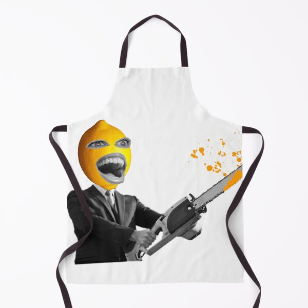 Item preview, Angry Lemon with Chainsaw designed and sold by MacRaith.