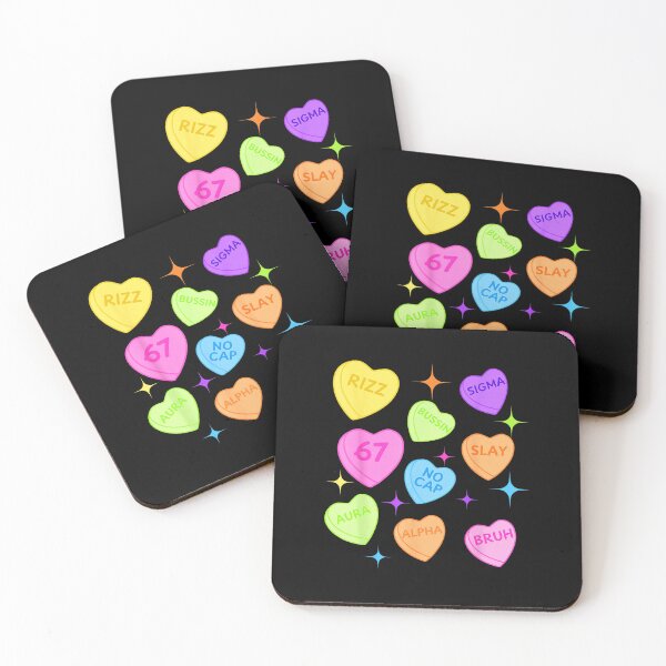 Item preview, 67 Funny Valentine Candy Hearts Meme Humor  designed and sold by gladysenglish.