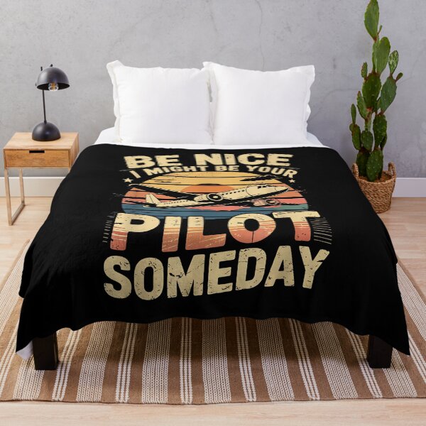 Item preview, Be Nice I might be your Pilot Someday Funny Aviation Pilot designed and sold by Boutkimaewab.
