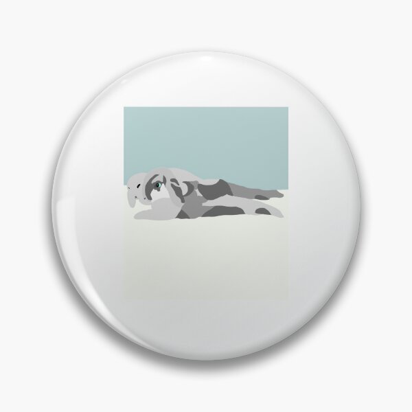 Item preview, Lop Bunny Cute Minimalist Rabbit Illustration designed and sold by Najomiartstudio.