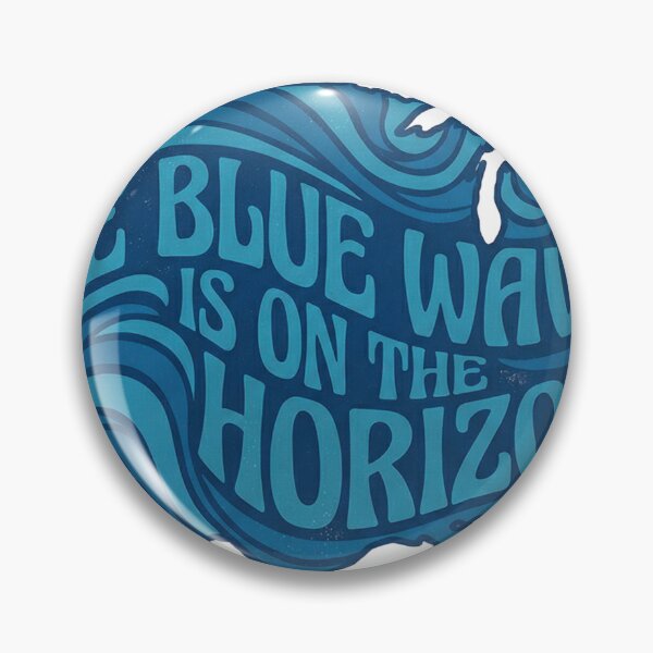 Item preview, The Blue Wave is on the Horizon designed and sold by Kathunk Designs.