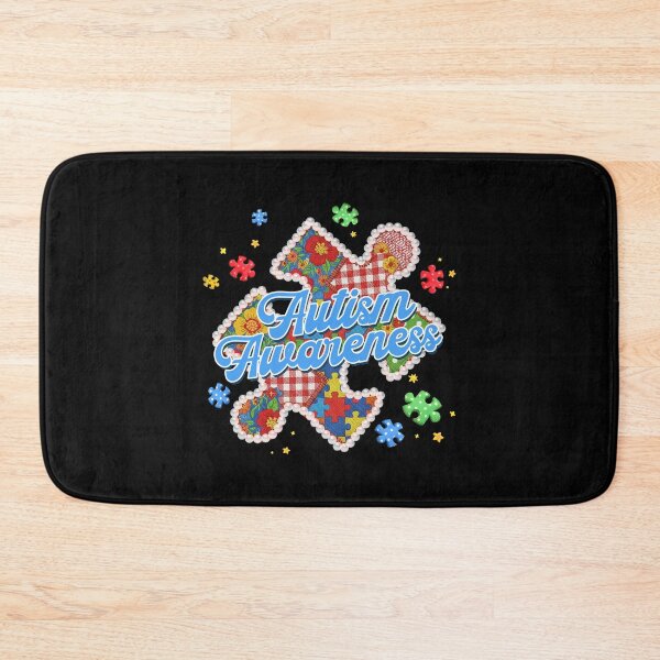 Item preview, Patchwork Autism Awareness Pearl designed and sold by vintagearttee.