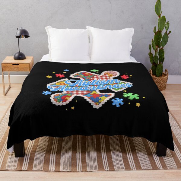 Item preview, Patchwork Autism Awareness Pearl designed and sold by vintagearttee.
